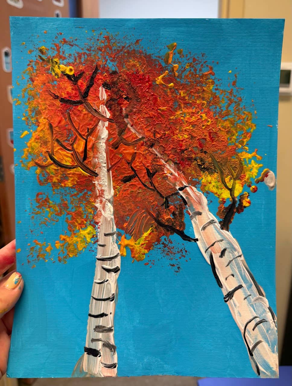 Autumn Leaves - Student Artwork 1