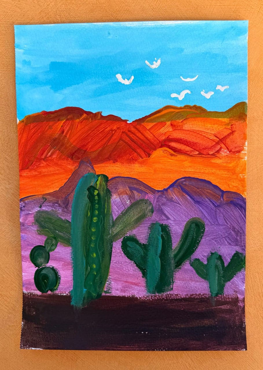 Cactus - Student Artwork 1