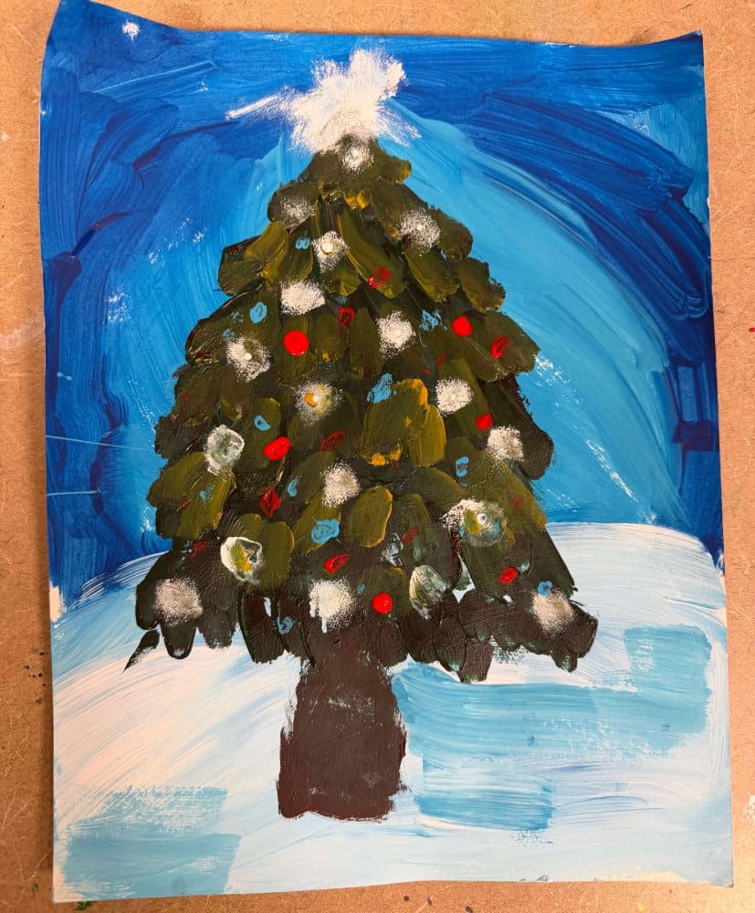 Christmas tree - Student Artwork 1